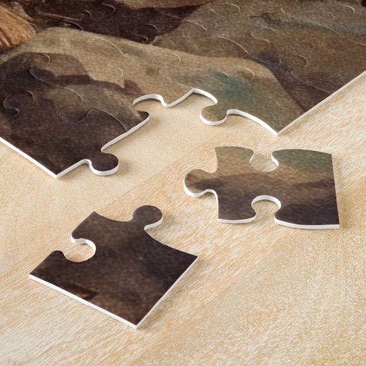 Man Gevist door het meer Legpuzzel (Zijkant)