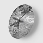 Man Gevist Ronde Klok (Hoek)