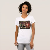 Man Giet Pic T-shirt wit (Voorkant volledig)