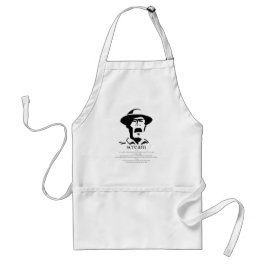 man gillen met definitie standaard schort