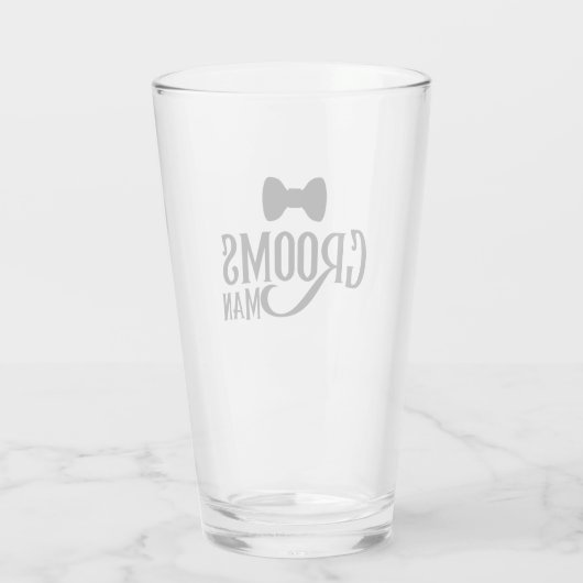 Man Glas (Achterkant)