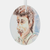 Man Glas Ornament (Voorkant Rechts)