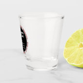 Man Glazen met schuine streep met waarschuwing en (Rechts)