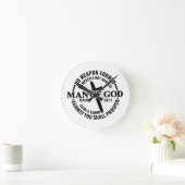 Man Gods, geen wapen tegen Mij gevormd zal voors Ronde Klok (Huis)