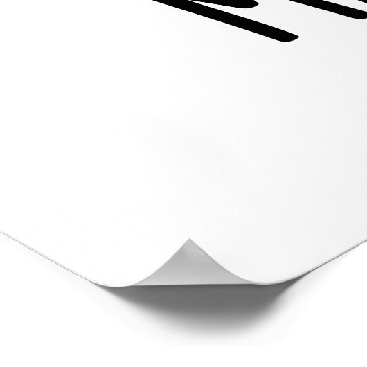 Man-gogh Funny Artist Mango Pun Poster (Hoek)