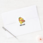 Man-gogh Funny Artist Mango Pun Ronde Sticker (Envelop)