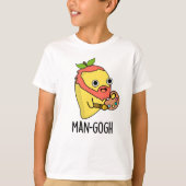 Man-gogh Funny Artist Mango Pun T-shirt (Voorkant)