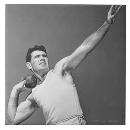 Man gootsteen tegeltje (Voorkant)