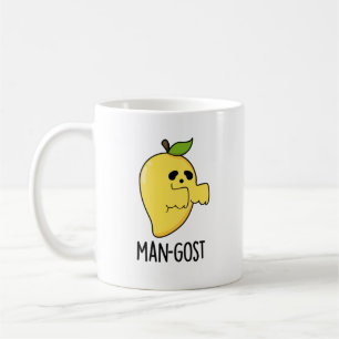 Man-gost Grappig Halloween Mango Spook Pun Koffiemok