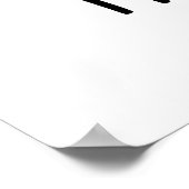 Man-gost Grappig Halloween Mango Spook Pun Poster (Hoek)