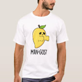 Man-gost Grappig Halloween Mango Spook Pun T-shirt (Voorkant)