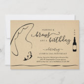 Man Grappig Vissen & Bier Verjaardag Pensioenfeest Kaart (Voorkant)