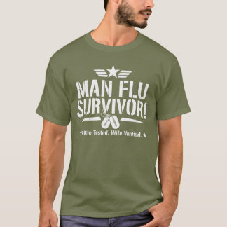 Man Griep Overlever – In de strijd getest, door de T-shirt