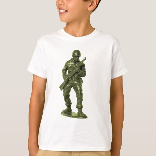 Man Groen Leger T-shirt (Voorkant)
