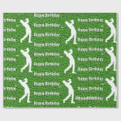 Man - groenboek over verpakking cadeaupapier (Vlak)