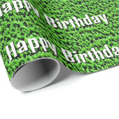 Man - groenboek over verpakking cadeaupapier (Rol Hoek)