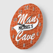 Man grot personaliseren grote klok (Hoek)