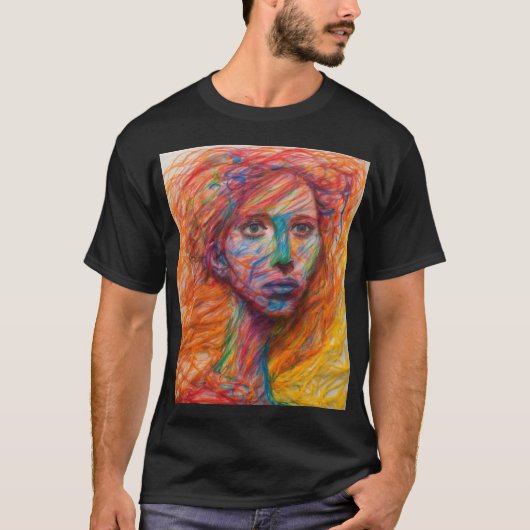 MAN_HANDLEIDING PENCIL ART T-SHIRT (Voorkant)