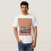 MAN-HANDLEIDING TRENDING CAR ART T-SHIRT (Voorkant volledig)
