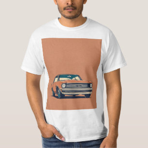 MAN-HANDLEIDING TRENDING CAR ART T-SHIRT
