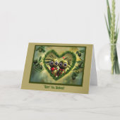 Man Happy Fathers Day Schattige Ik hou van je Kaart (Voorkant)