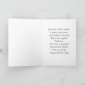 Man / Happy Vaderdag - Liefdesvogels Kaart (Binnen)