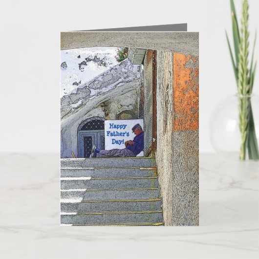 MAN/HAPPY-VADERDAG NAPPEN KAART (Voorkant)