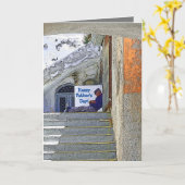 MAN/HAPPY-VADERDAG NAPPEN KAART (Gele Bloem)