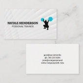 Man hefgewicht | Geschiktheid Visitekaartje (Voorkant / Achterkant)