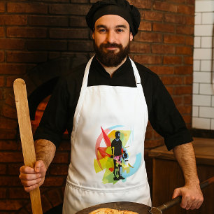 Man hefgewicht standaard schort