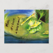 MAN HET IS EEN LANGE TIJD LEAP JAAR GEWEEST BRIEFKAART (Voorkant)