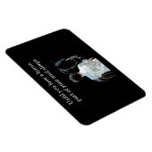 Man Holding Horse Dark Flexible Photo Magnet Magneet (Rechterzijde)