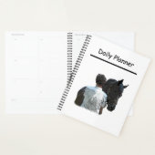 Man Holding Paard Licht Dagelijkse Planner (Display)