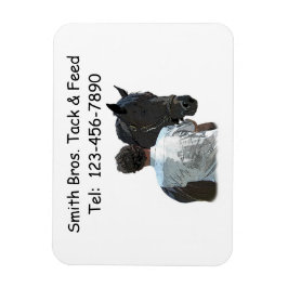 Man Holding Paard Licht Flexibele Magneet