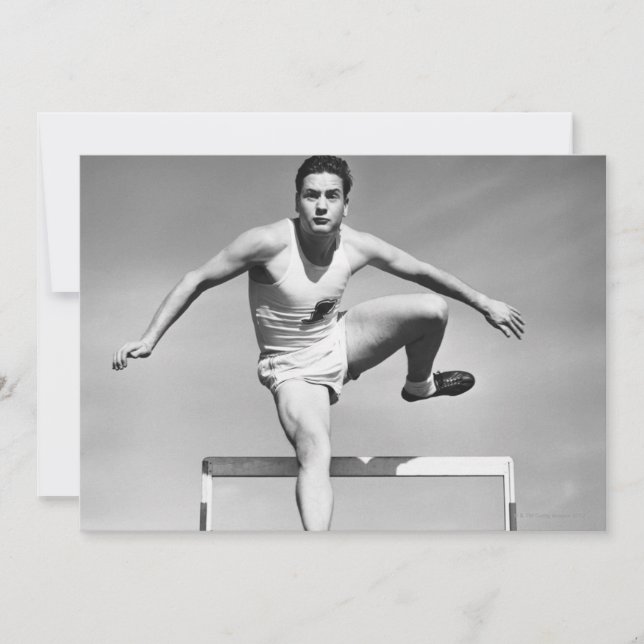 Man Hurdling (Voorkant)