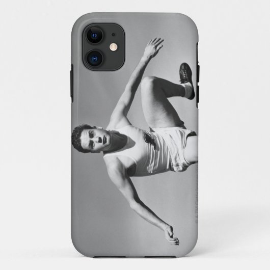 Man Hurdling Case-Mate iPhone Case (Achterkant)