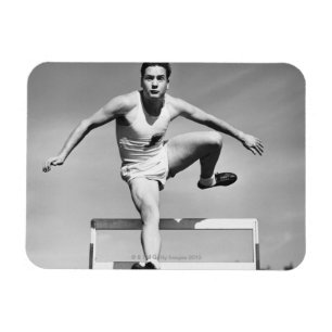 Man Hurdling Magneet