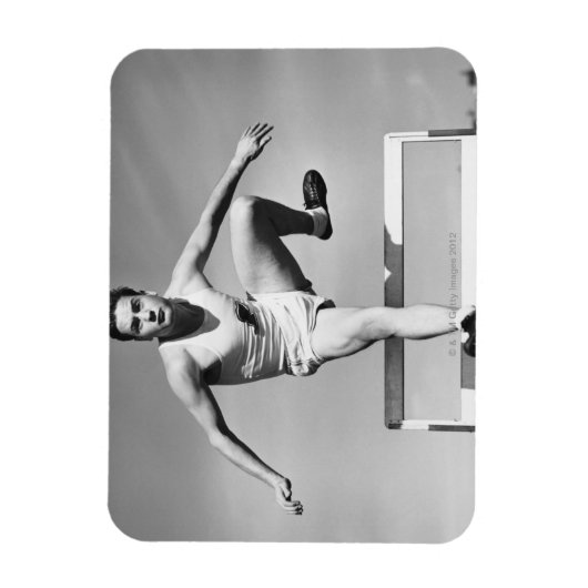 Man Hurdling Magneet (Verticaal)