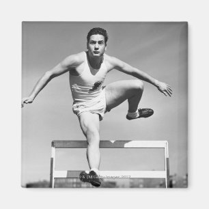 Man Hurdling Magneet