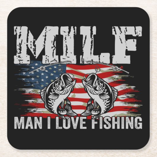 Man I houdt van Gevist Onderzetter (Voorkant)