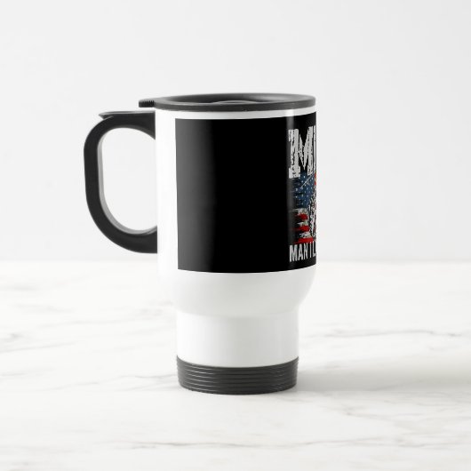 Man I houdt van Geviste Mok (Links)