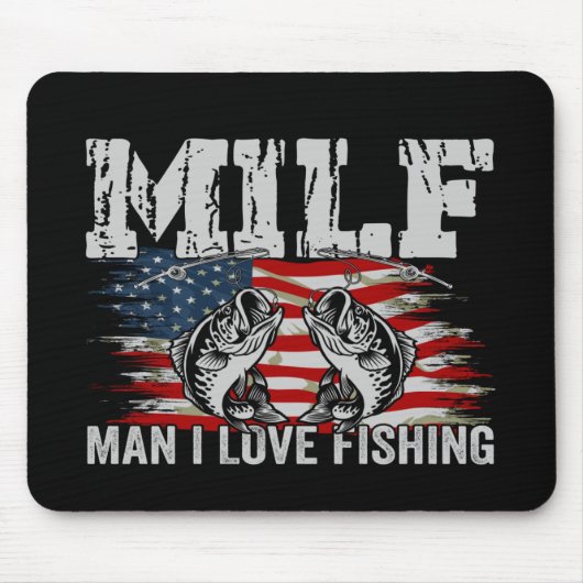 Man I houdt van Geviste Muismat (Voorkant)