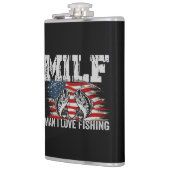 Man I houdt van Geviste vinylomhulling Heupfles (Links)