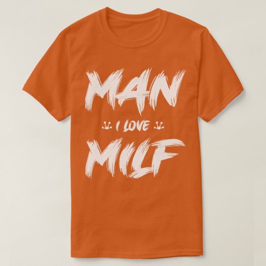 Man I houdt van kikkers White T-shirt (Design voorkant)