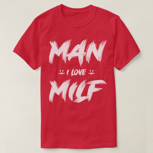 Man I houdt van kikkers White T-shirt (Design voorkant)