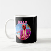 Man I Love Felons Funny Trump Flamingo Pink 2024 Koffiemok (Links)
