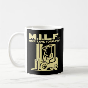 Man I Love Forklifts Koffiemok