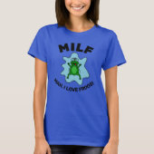 Man I Love Frogs - Funny Frog Quote T-Shirt (Voorkant)