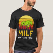 Man I Love Frogs Toad Tree Frog T-shirt (Voorkant)