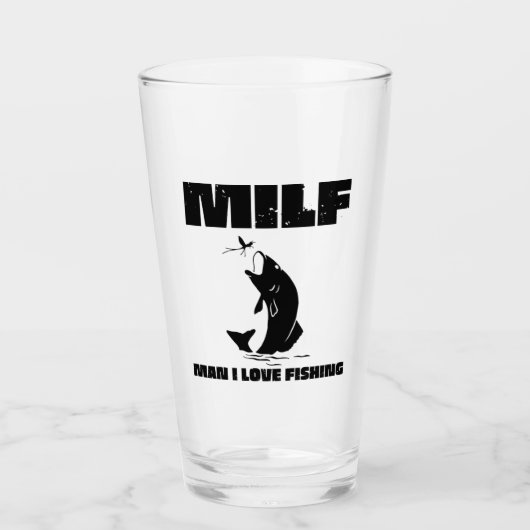 Man I Love Gevist Glass Cup Glas (Voorkant)